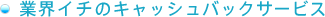 �ƊE�C�`�̃L���b�V���o�b�N�T�[�r�X